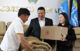 Гамшигт нэрвэгдсэн 6 өрхөд тусламж үзүүллээ