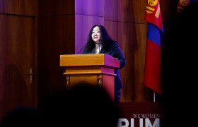 УИХ-ын гишүүн П.Батчимэг “Эмэгтэйчүүдийн эдийн засгийн эрх мэдлийг тэлэх” нь сэдвээр илтгэл тавилаа