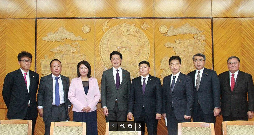 Япон Улсын парламентын төлөөлөгчдийг хүлээн авч уулзав